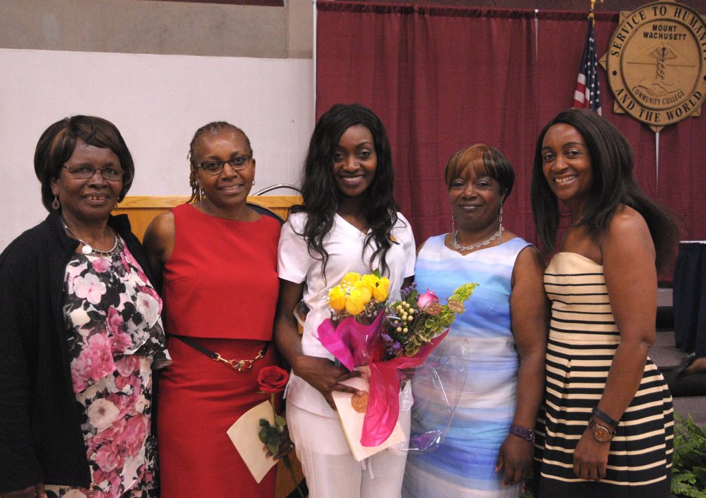 Mercy Dhliwayo of Fitchburg and family