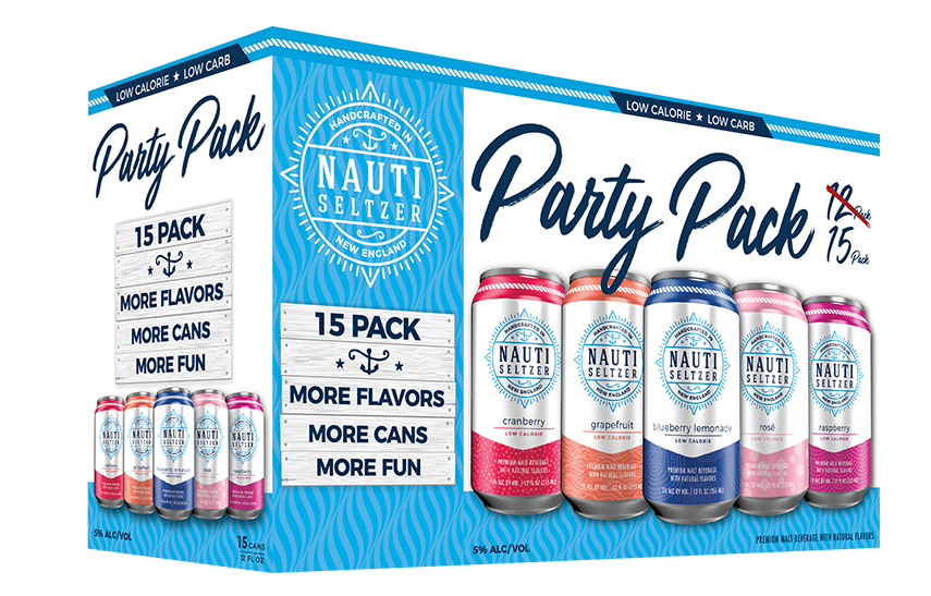 Nauti seltzer to launch first rosé flavored hard seltzer.