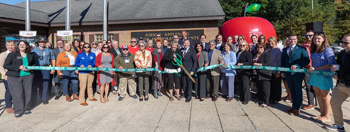 Unveil New and Improved Johnny Appleseed Visitors Center