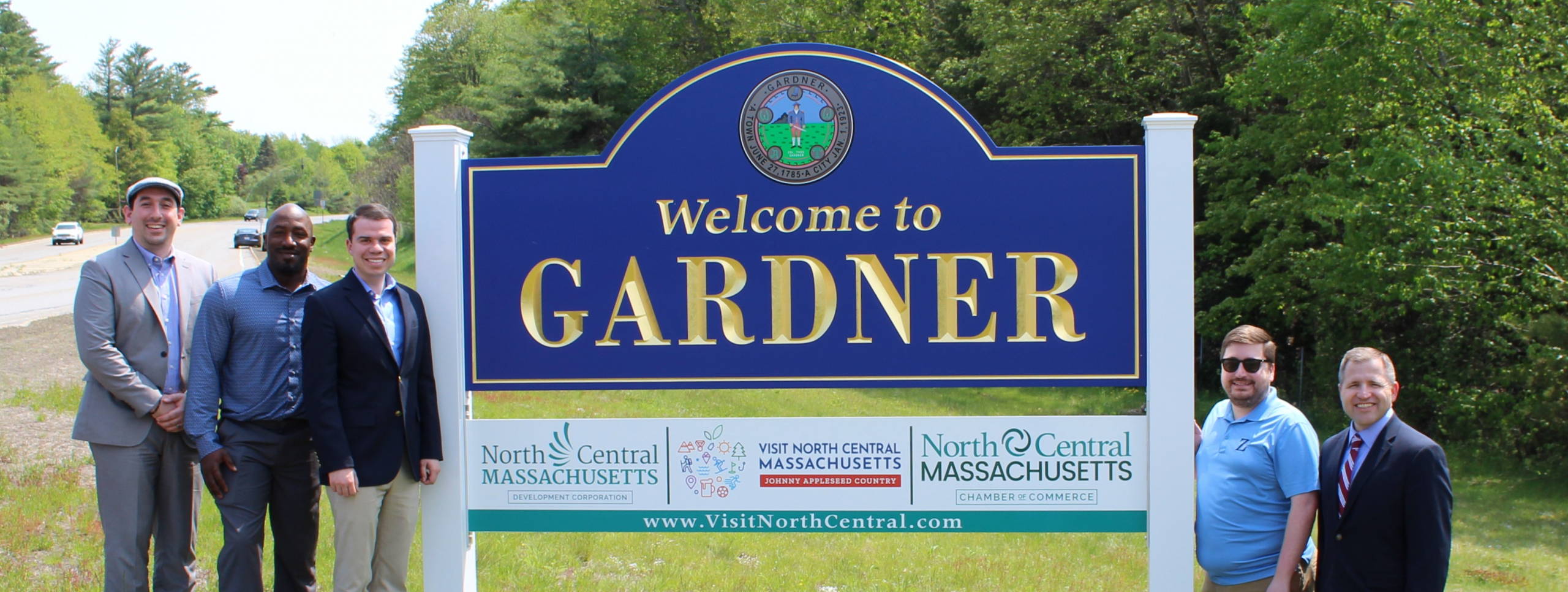 Gardner Welcome Sign