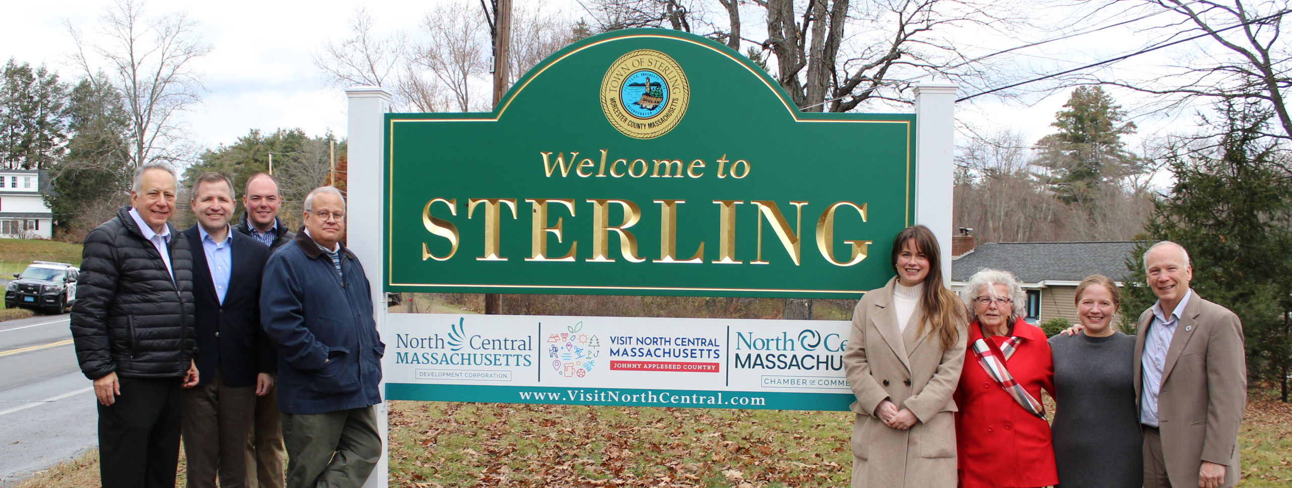 Sterling Welcome Sign