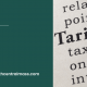 Update on Tariffs