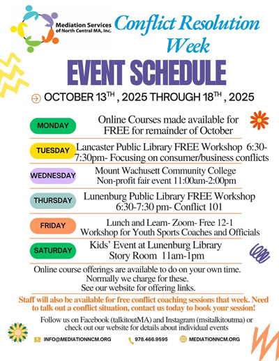 Mediation-Services-of-North-Central-Massachusetts-Conflict-Resolution-Week