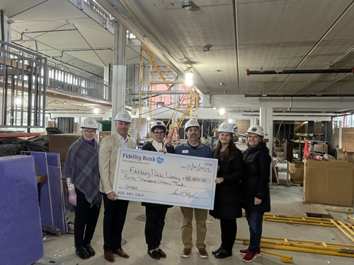 Fidelity-Bank-pledges-$40,000-to-Fitchburg-Public-Library-OWL-Capital-Campaign